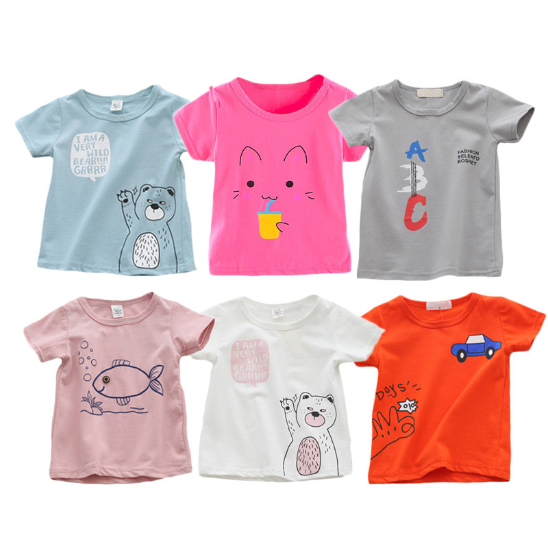 Baby Clothing Clearance - Uitverkoop Zomer Baby Meisjes Jongens T-Shirts