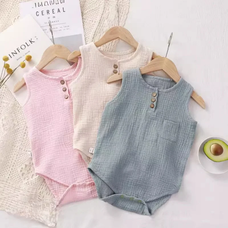 Baby Clothing Clearance - Zomer babykleding uit één stuk 0-3Y