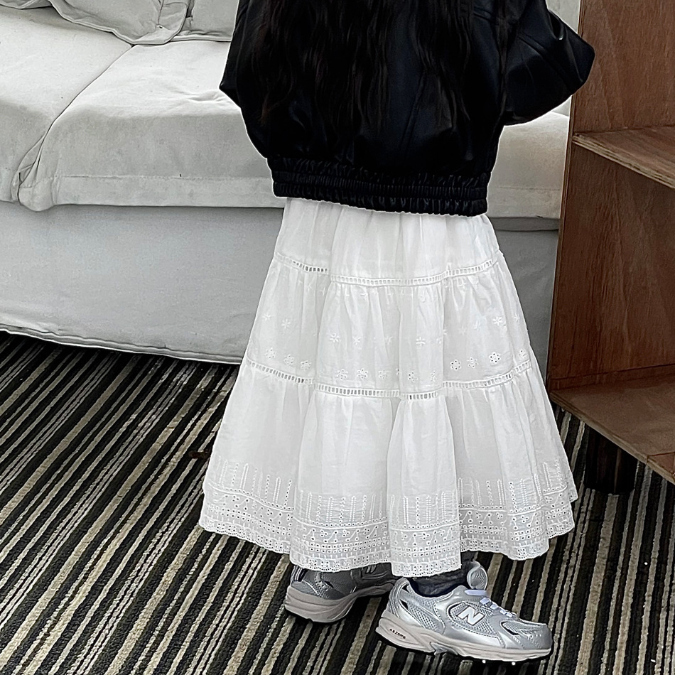 Baby Clothing Embroidery - Rok Prinses Meisjes Franse Retro Stijl