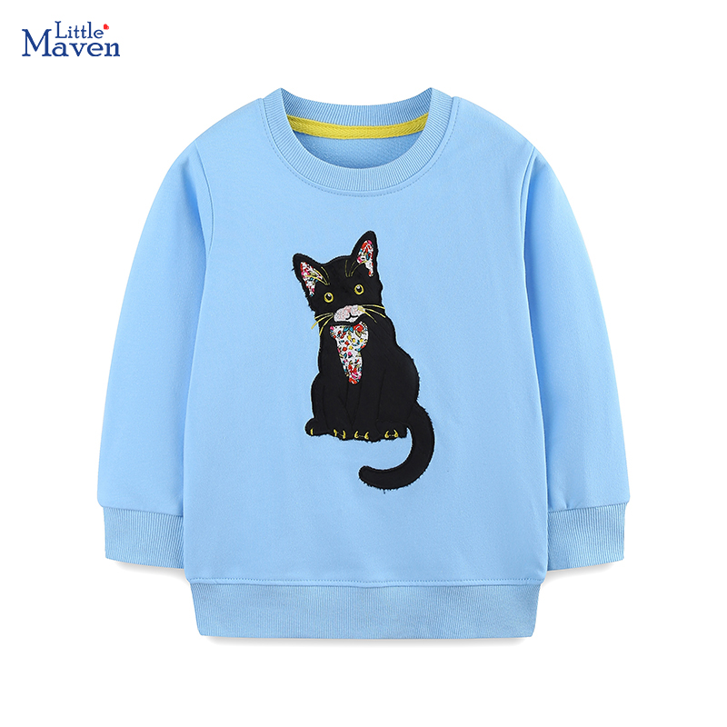 Baby Clothing Embroidery - Little maven Baby Meisjes Hoodies Kinderkleding