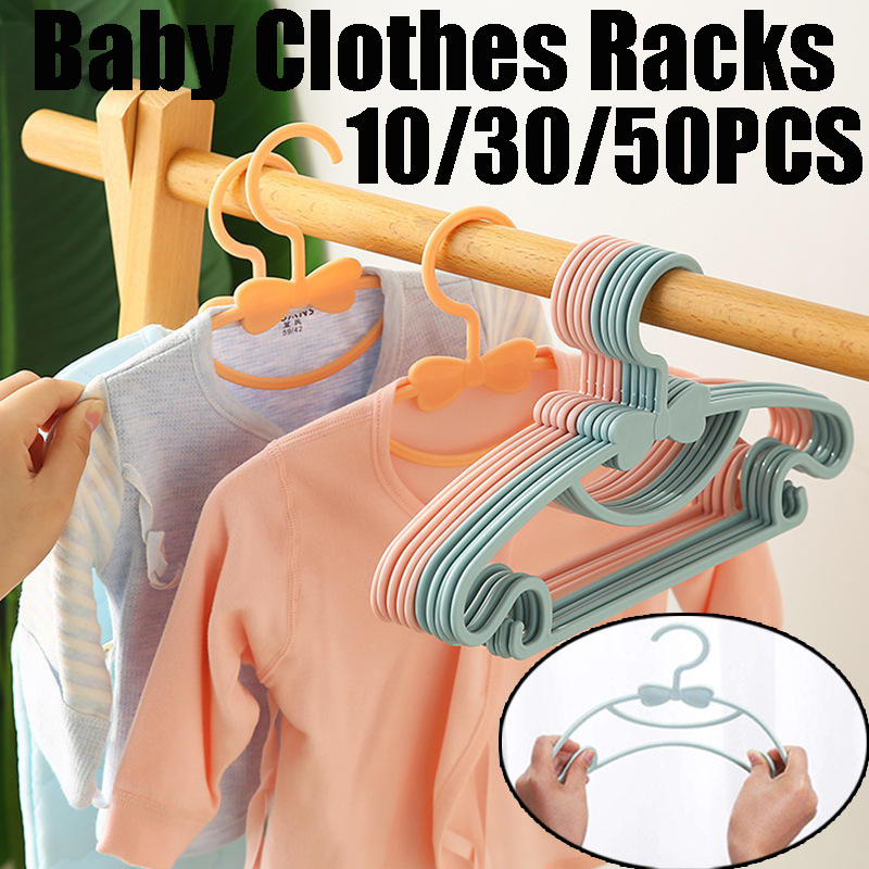 Baby Clothing Hangers - Babykledingrekken Plastic Handdoekhangers Sjaalhangers Kinderkleding Jassenhanger