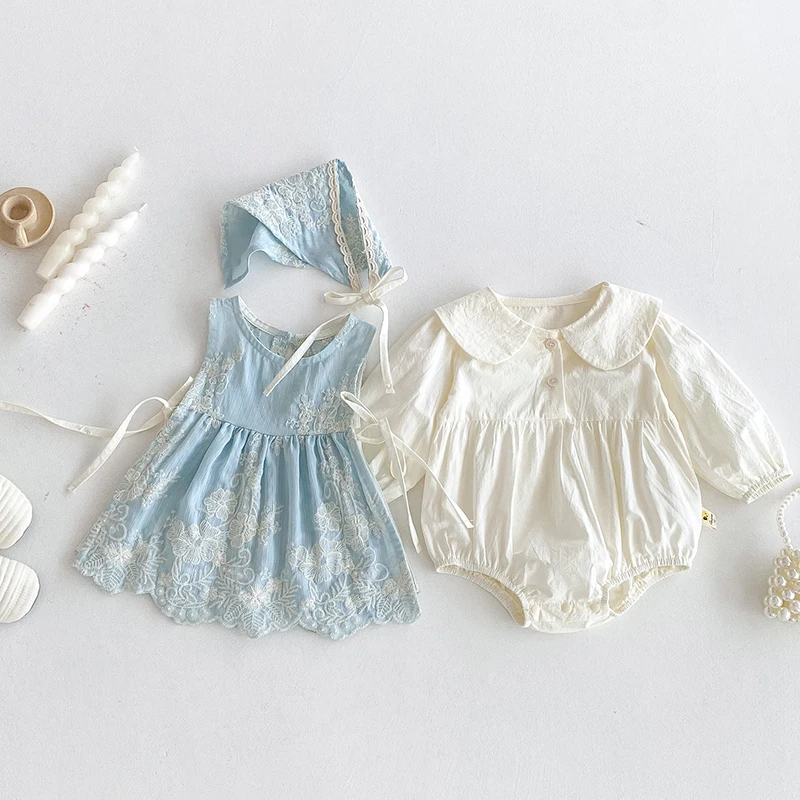 Baby Clothing Embroidery - 2025 Nieuwe Herfst Pasgeboren Baby Meisjes