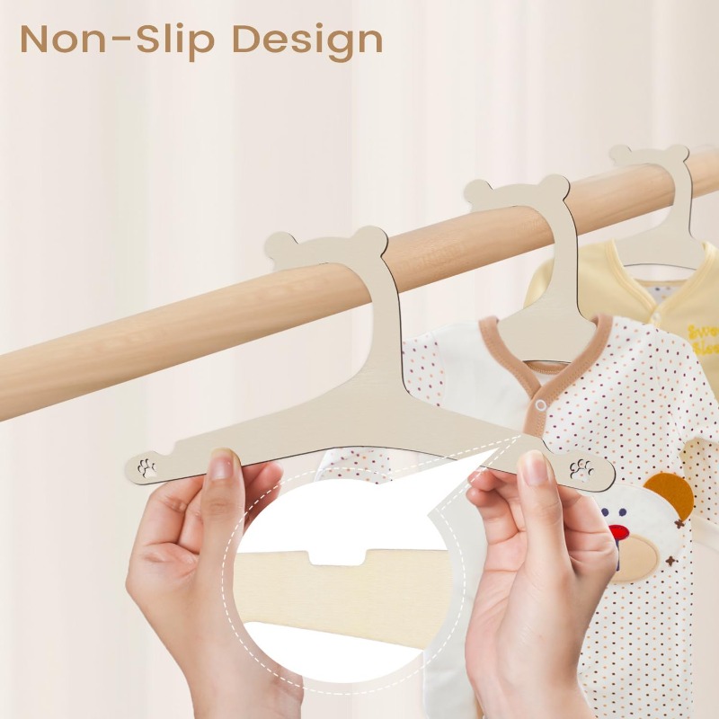 Babykledingrek Schattige beer  - Baby Clothing Hangers recensie en prijs