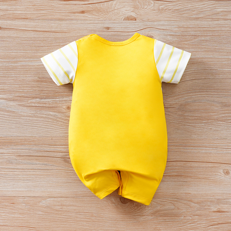 Schattige dierenprint met gele - Baby Clothing Yellow recensie en prijs