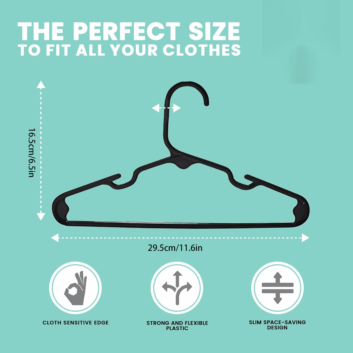 Set van 20 - Plastic kinderhan - Baby Clothing Hangers recensie en prijs
