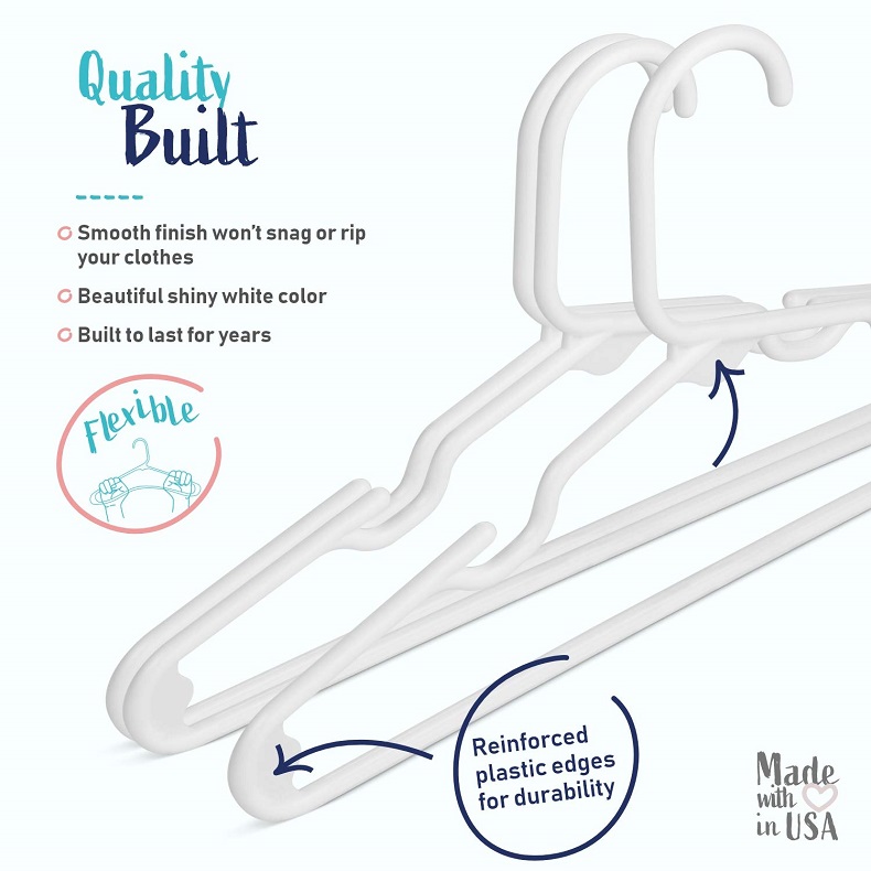Set van 20 - Plastic kinderhan - Baby Clothing Hangers recensie en prijs