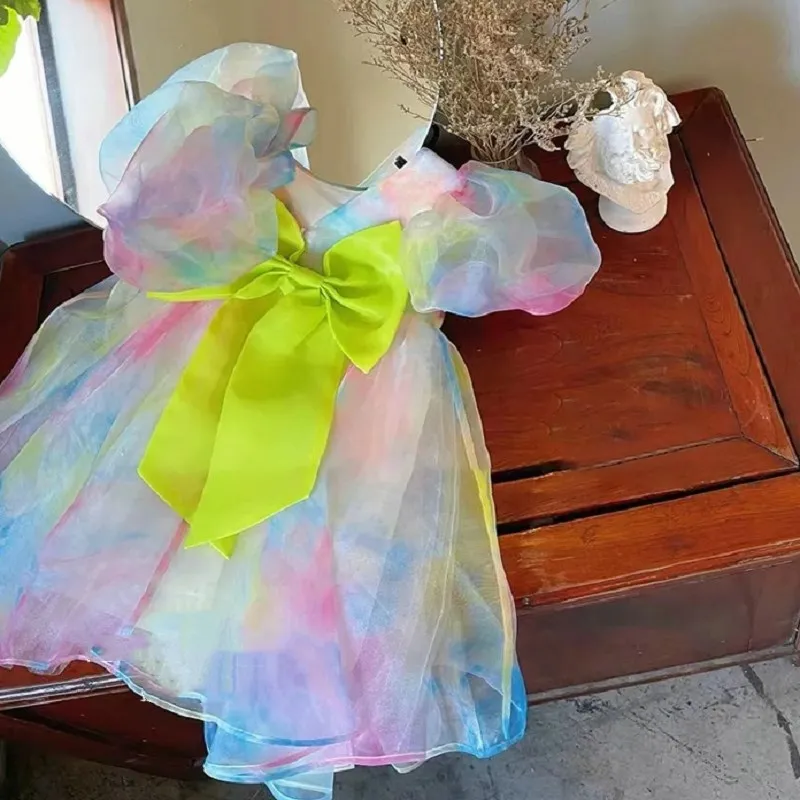 Zomer Meisjes Jurk Kinderkledi - Baby Clothing Yellow recensie en prijs