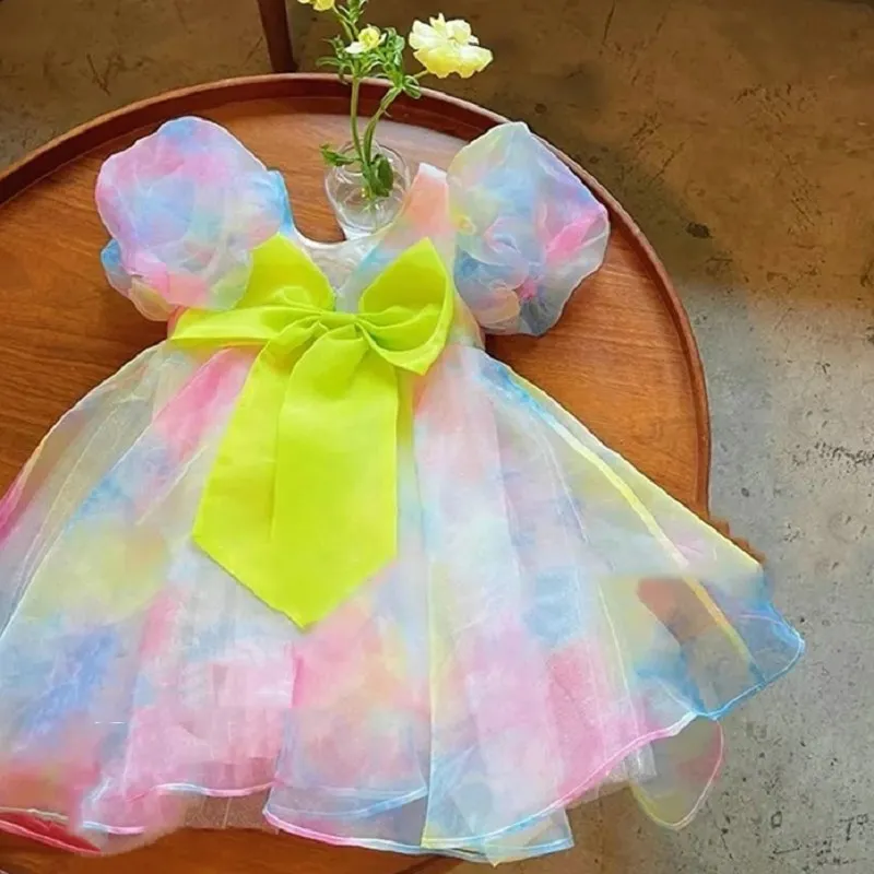 Zomer Meisjes Jurk Kinderkledi - Baby Clothing Yellow recensie en prijs