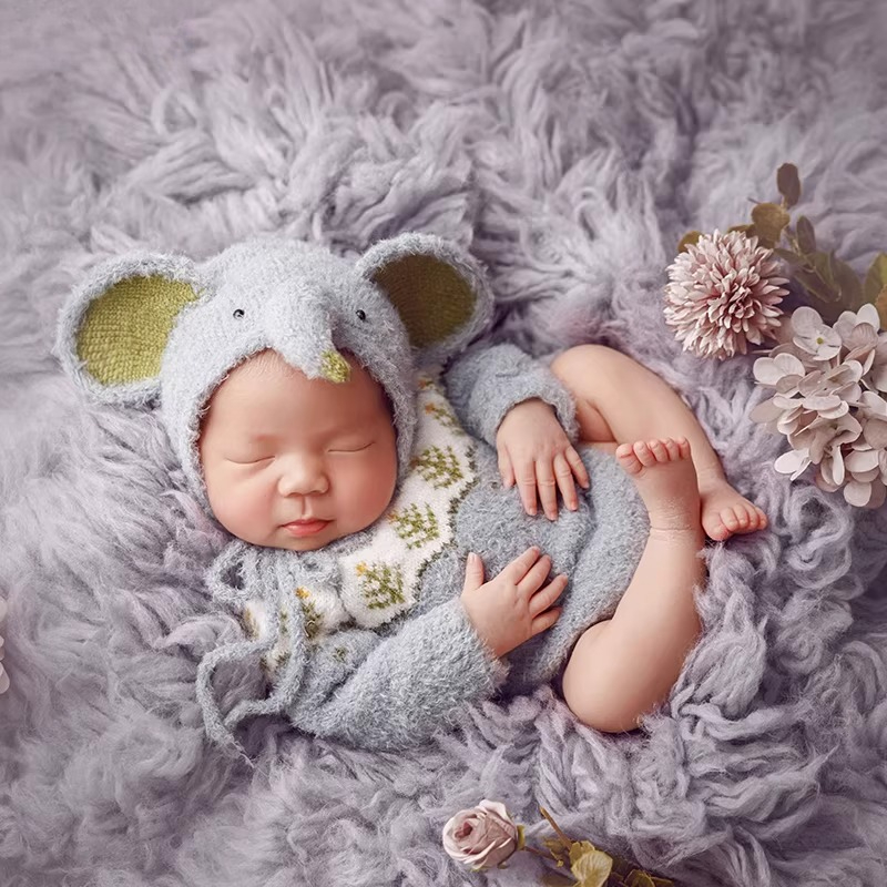 Pasgeboren fotografie rekwisie - Baby Clothing Elephant recensie en prijs