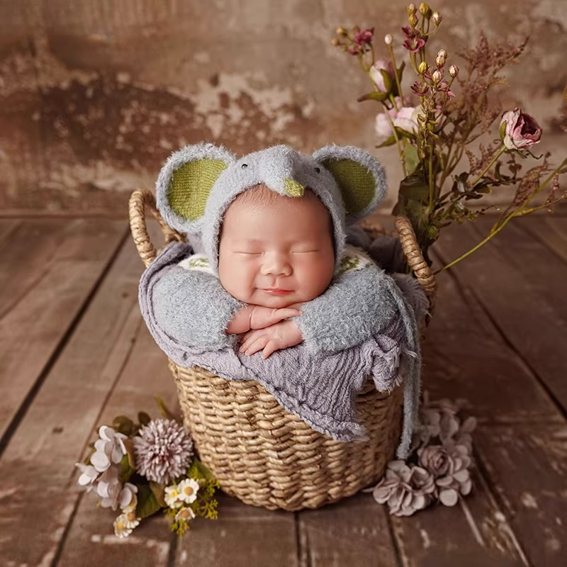 Pasgeboren fotografie rekwisie - Baby Clothing Elephant recensie en prijs