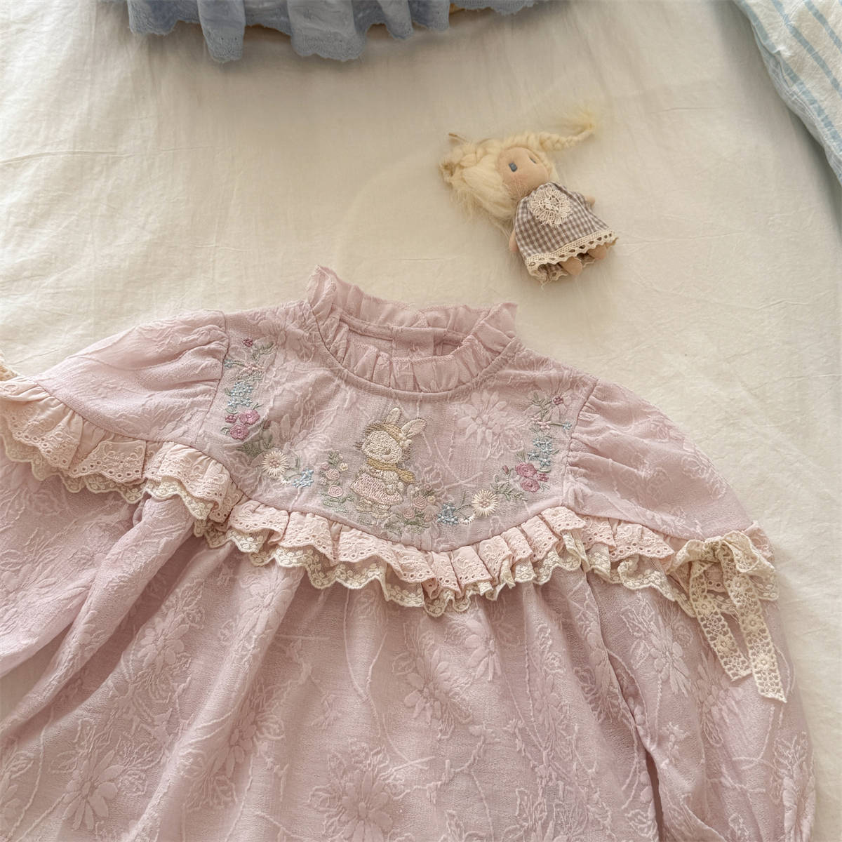 Meisjes shirt 2026 lente en he - Baby Clothing Embroidery recensie en prijs