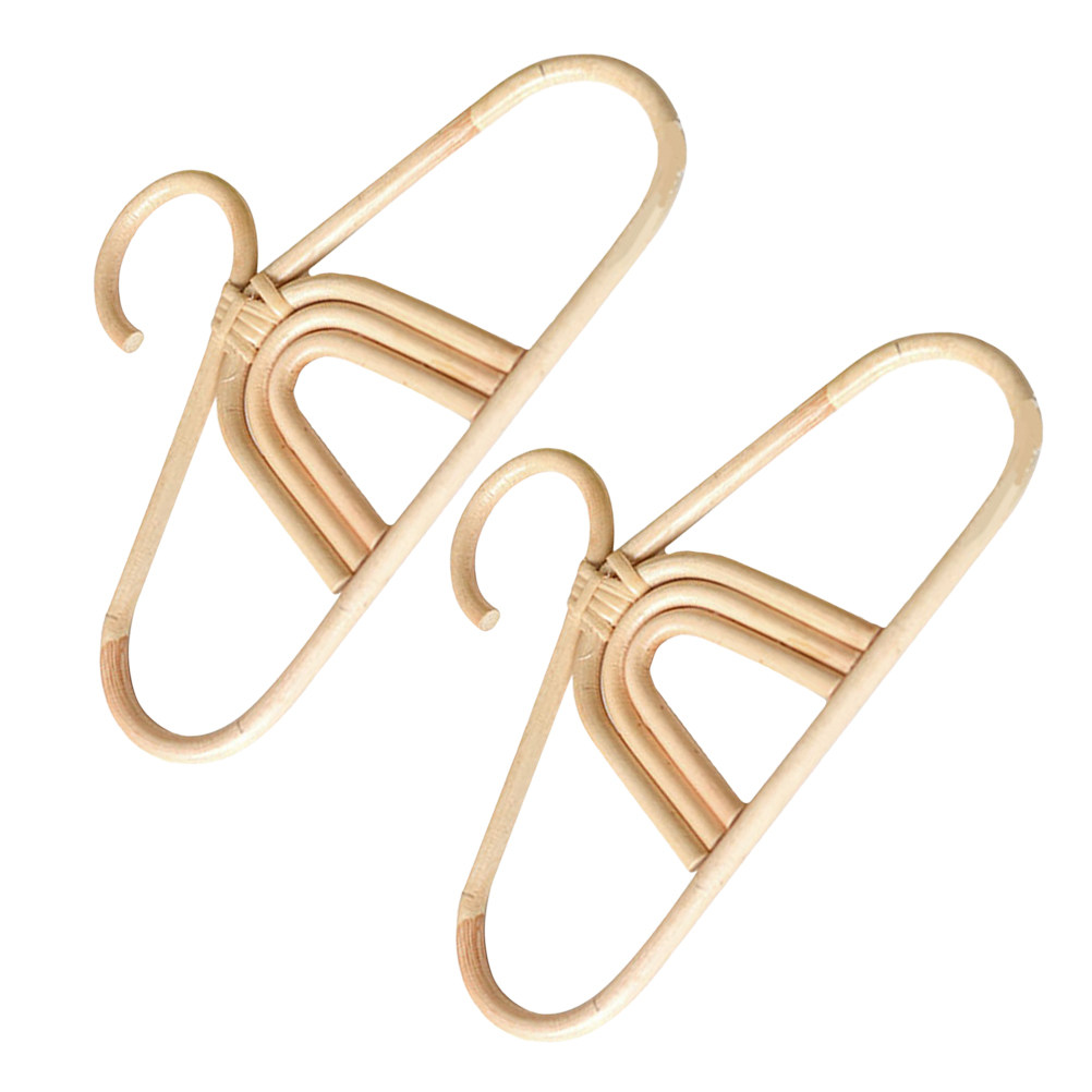 2 stuks rotan kinderkledinghan - Baby Clothing Hangers recensie en prijs