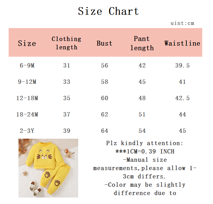 0-3 jaar babyjongen lange mouw - Baby Clothing Yellow recensie en prijs