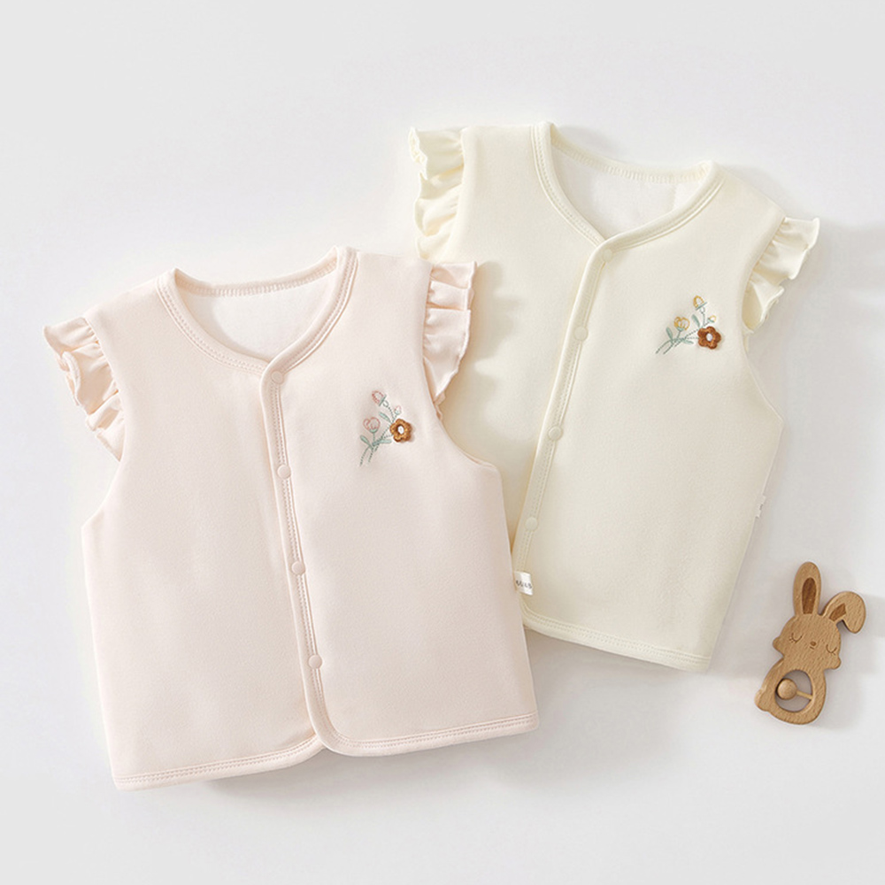 Babymeisje vest gewatteerd war - Baby Clothing Embroidery recensie en prijs